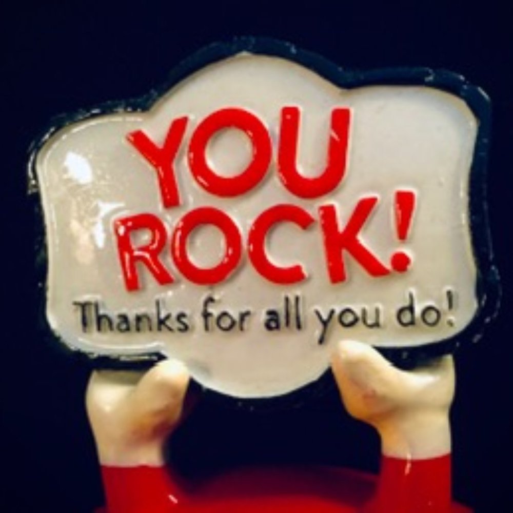 Thanks for all YOU do!!!